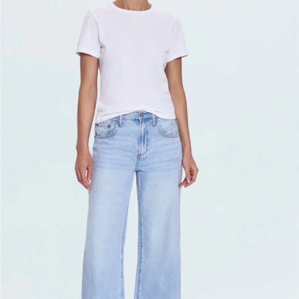 Pistola Jadyn Palazzo Jeans, Size 25